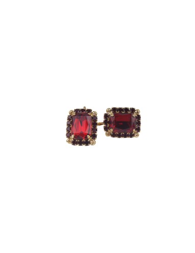 Siam Rectangular Earrings by Monnaluna Florence - Italy