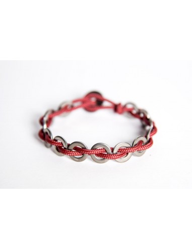 Flatmoon Bracelet - Dark Red