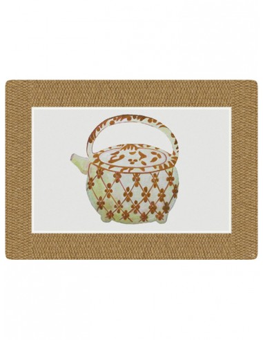 2 Masonite Trivets Large Teapot - Beige by Cecilia Bussani Florence