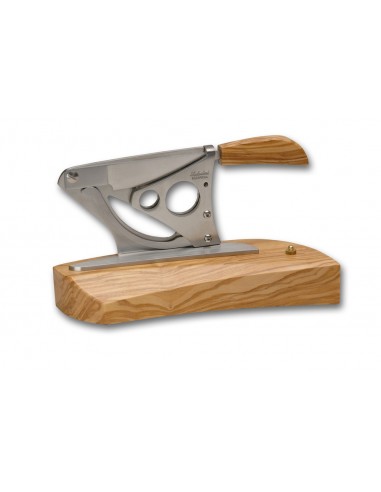 Table Cigar Cutter 2 - Olive Wood by Saladini Scarperia Florence Italy