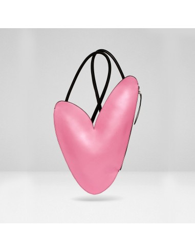 Pink Heart Backpack by Michele Chiocciolini
