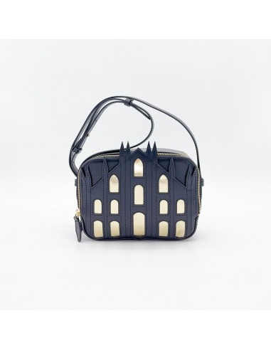 Duomo Bag with Stitching - Black by Michele Chiocciolini